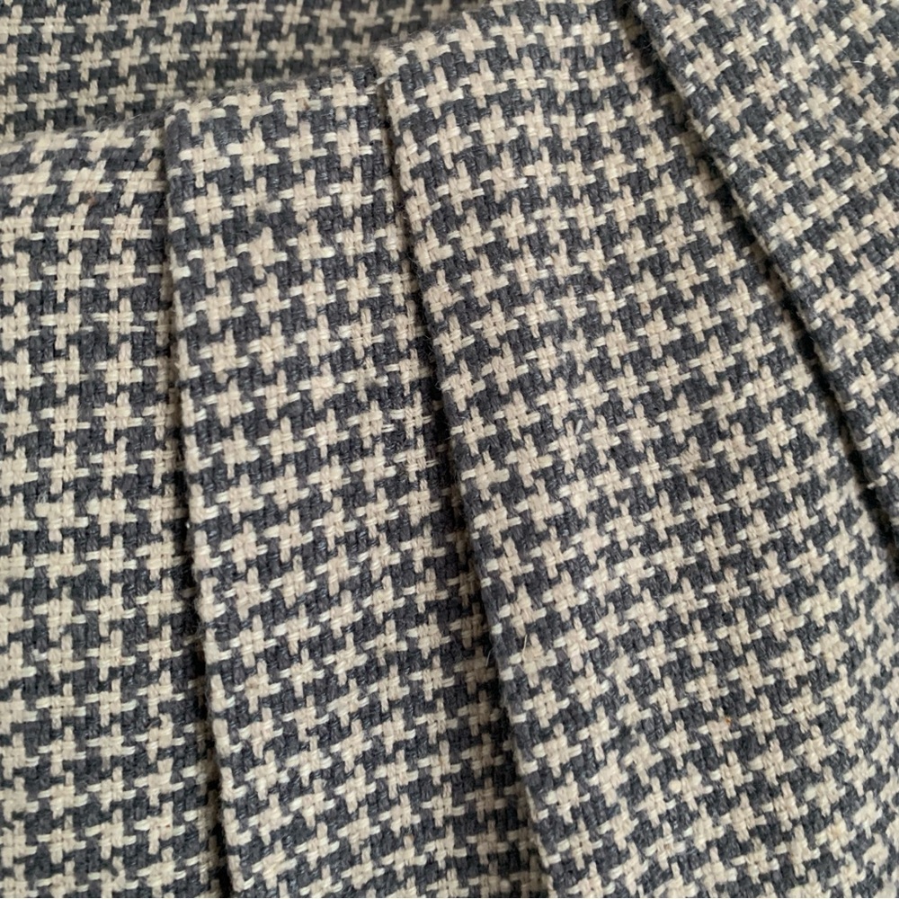 NWOT Johnnie-O Classic Houndstooth Mulberry Silk Shift Dress - Picture 5 of 9
